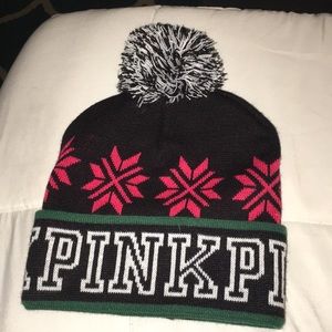 Victoria secret pink beanie